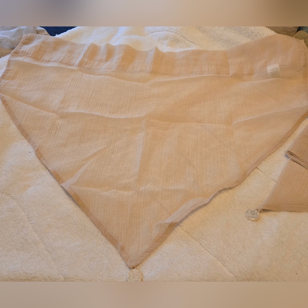 Sheer Fabric Window Valance